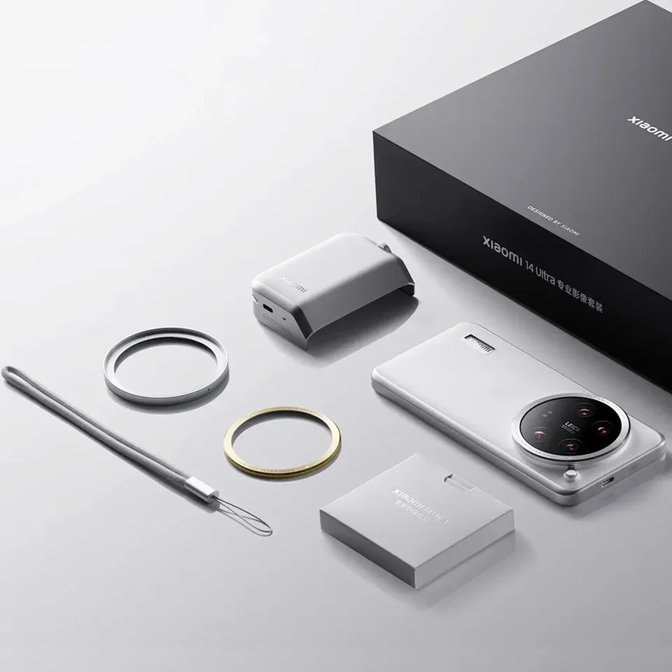 Xiaomi 14 Ultra用オリジナルレザーケース、14Ultraカメラカバーケース