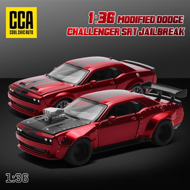 CCA MSZ 1:36 Dodge Challenger Modified Car Sports Car Replacement