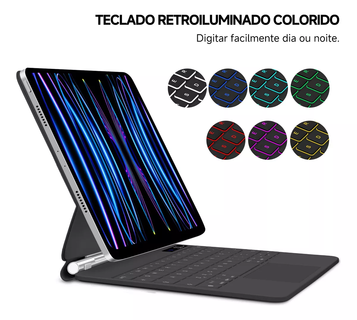 Bettdow Bluetooth Magic Keyboard for ipad pro 12.9 2018-2022 Air