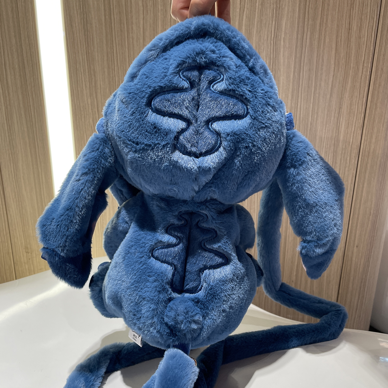 本物のディズニーステッチぬいぐるみアニメリロ & スティッチ