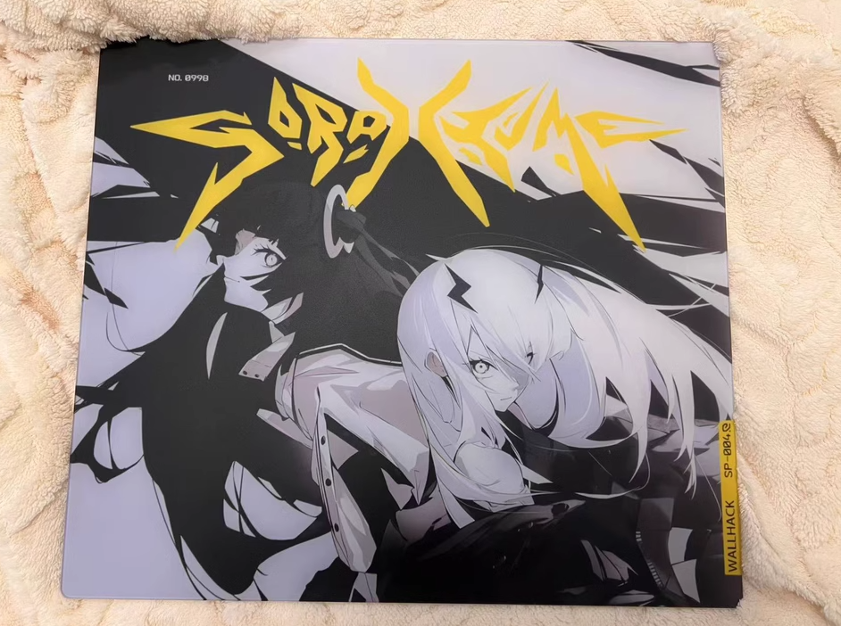 WALLHACK Frenzy SORA DRIFT SORA ARCADE TWINS glass mouse pad