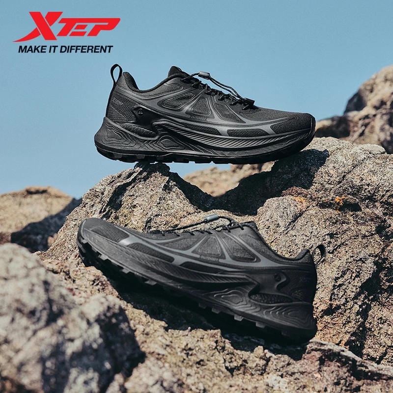 Xtep Men's Hiking Shoes 2025 Summer Anti-slip Wear-resistant