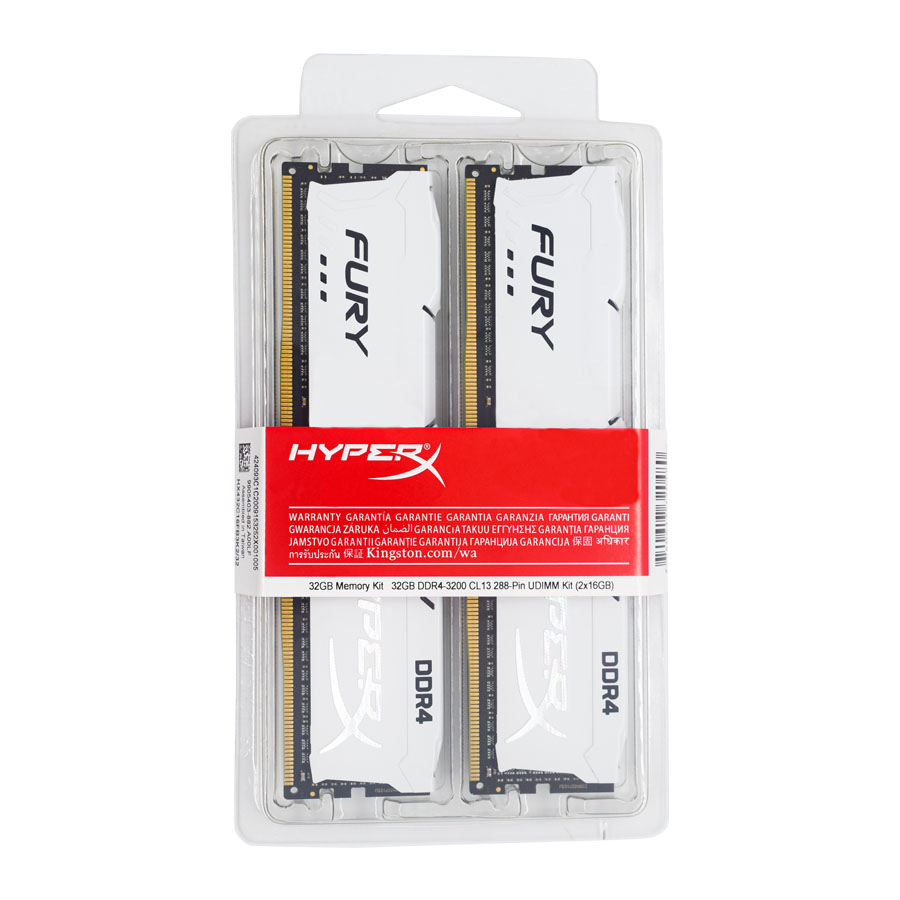 HyperX Fury Memoria DDR4 16GB (2x8GB) 32GB (2x16GB) Kit RAM