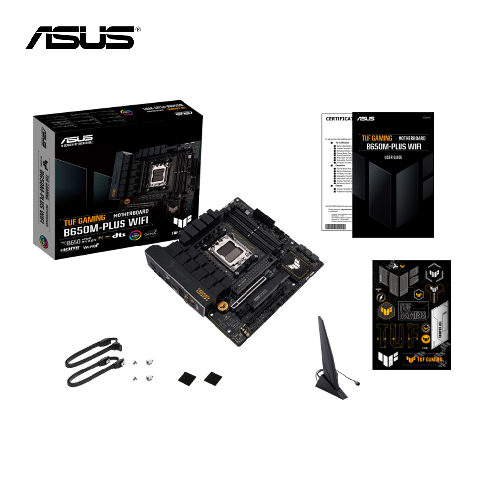 AMD Ryzen 7 7800X3D R7 7800X3D +ASUS TUF GAMING B650M PLUS WIFI