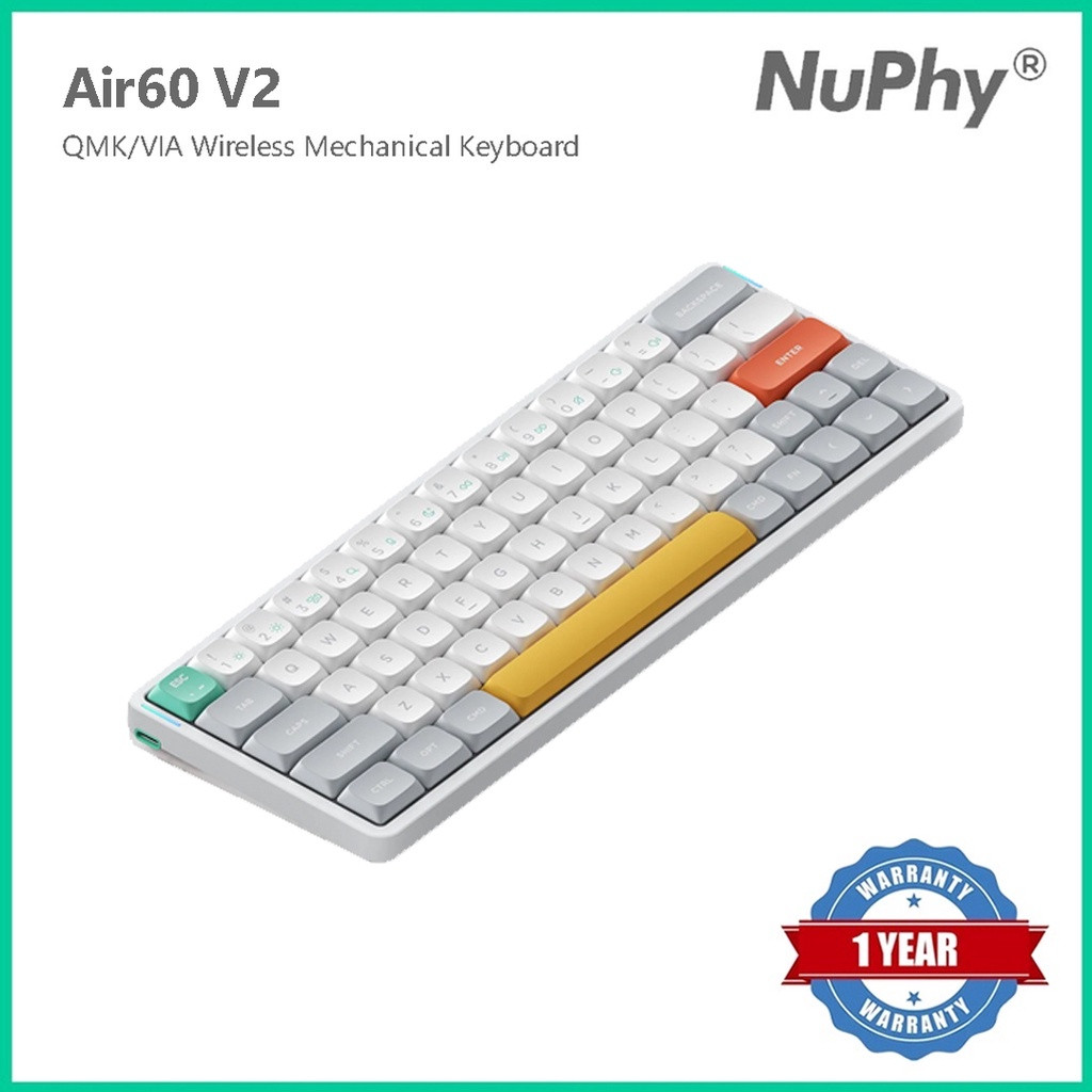NuPhy Air60 V2 QMK/VIA ワイヤレス メカニカル キーボード - AliExpress 7