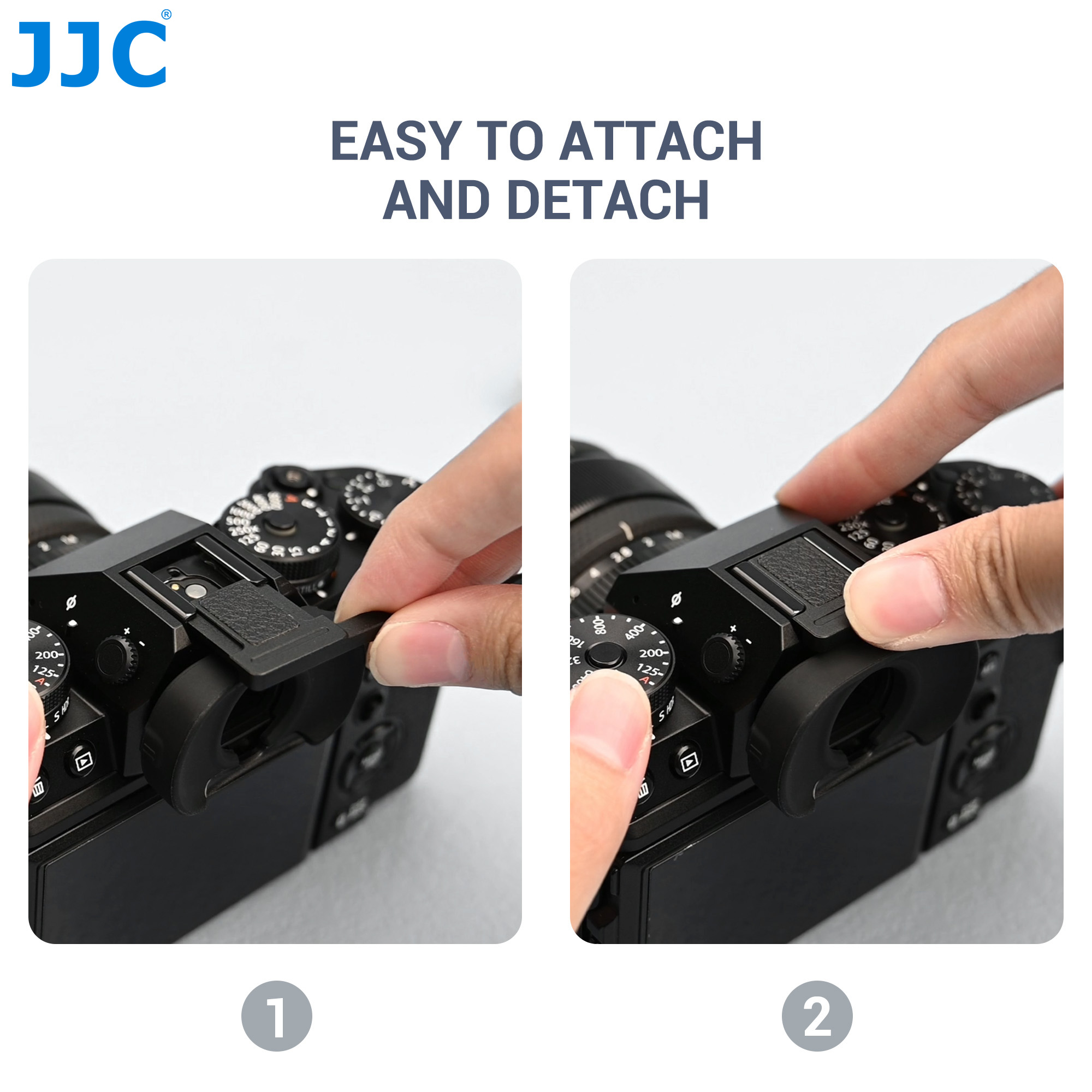 Jjc-fuji xt5メタルサムグリップ、Fujifilm、xt5、xt4、xt3、X-T5、X