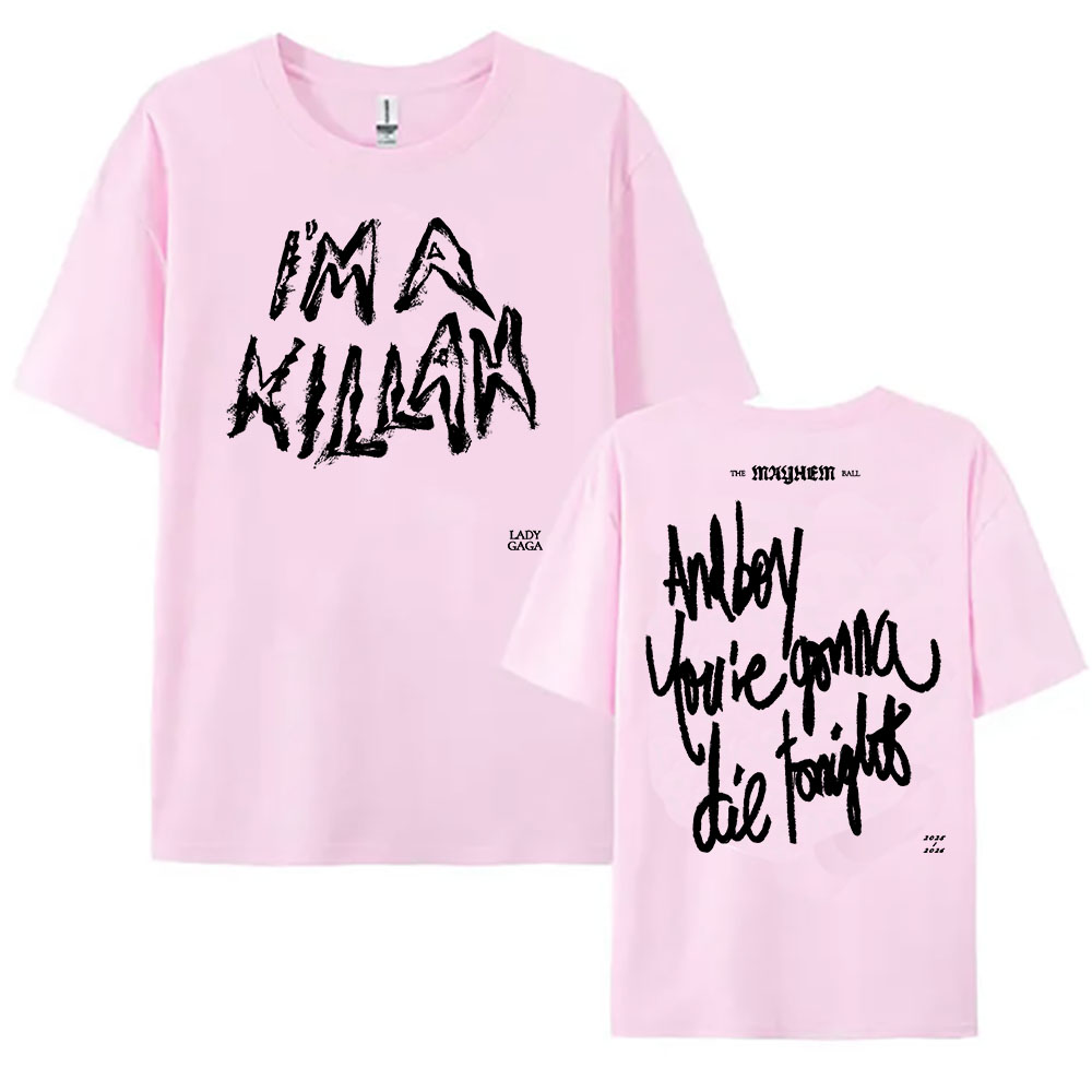 The MAYHEM Ball Tour 2025 2026 T-Shirt Lady Gaga Singer Graphic
