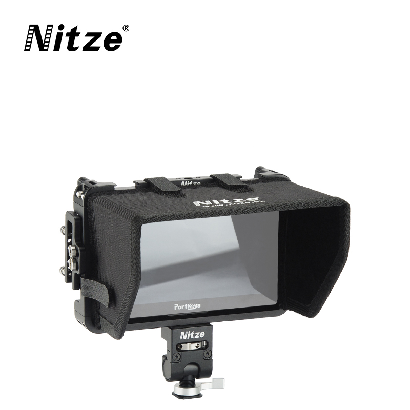 Nitze Monitor Cage For Portkeys LH5P II LH5P 5'' Wih HDMI Cable