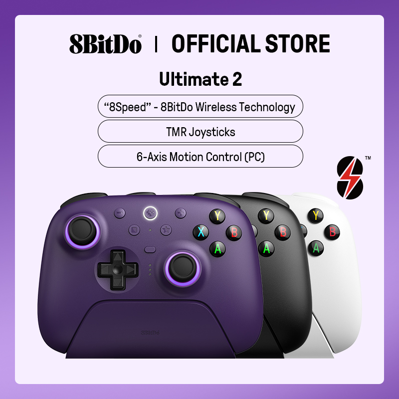 8BitDo Ultimate 2 Wireless Gaming Controller for PC & Android with