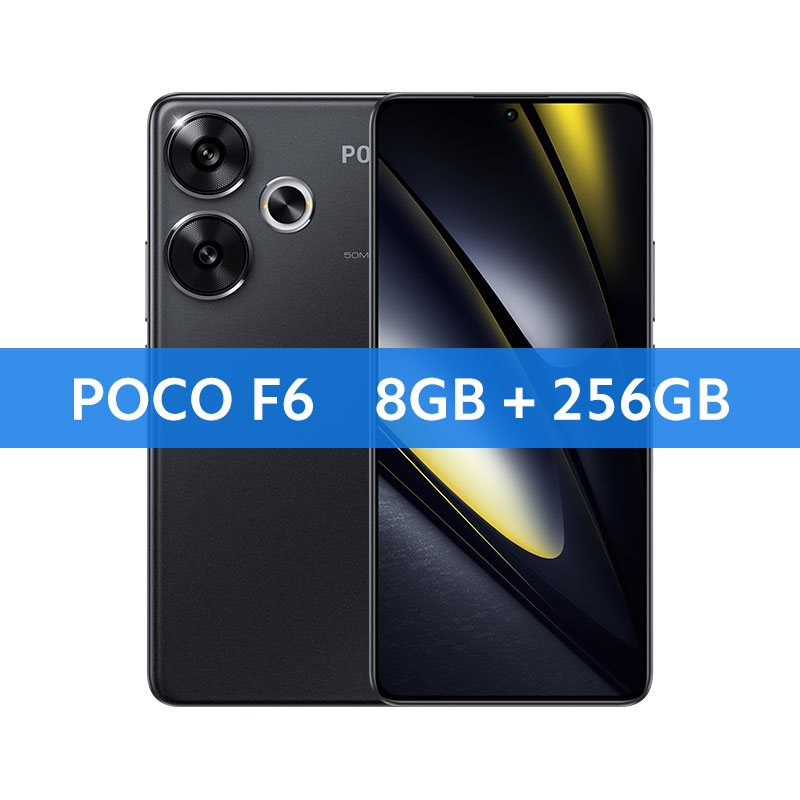 NEW POCO F6 Smartphone Global Version 256GB 512GB Snapdragon®8s
