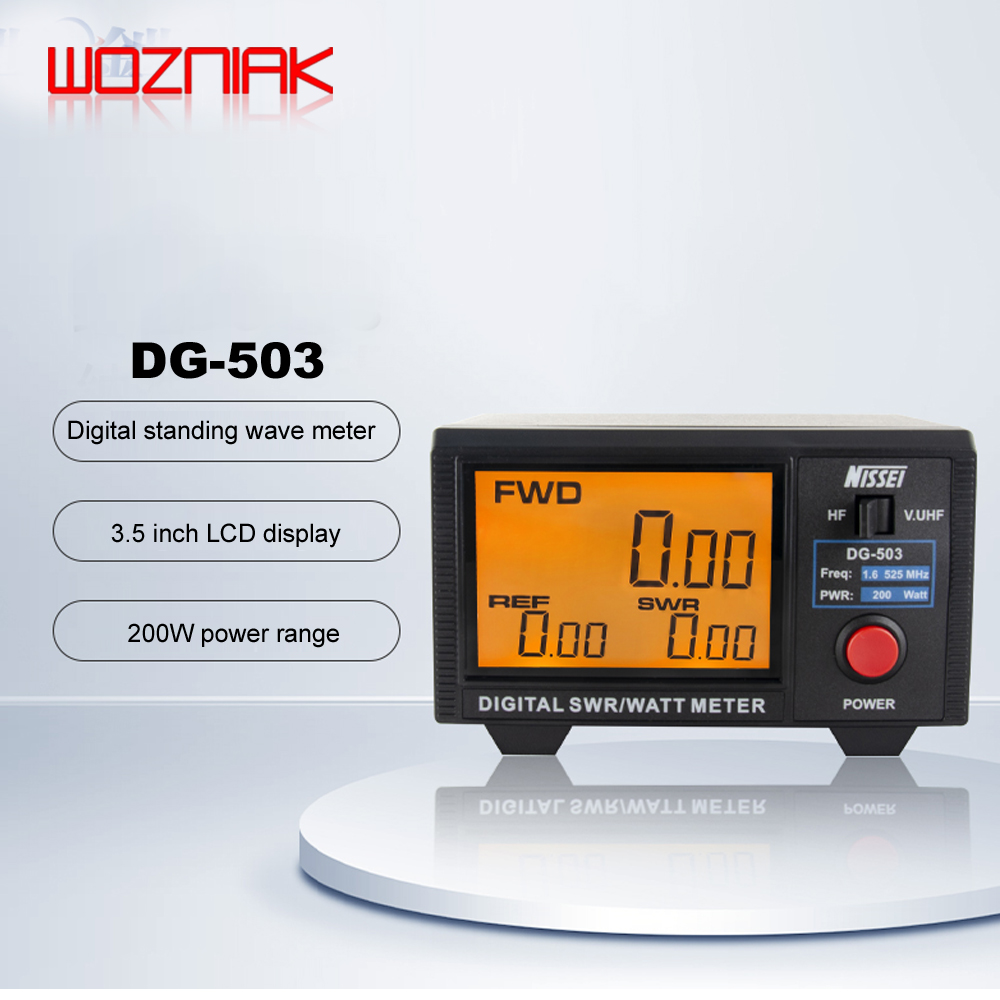Origianl NISSEI DG-503 1.8-525Mhz Short Wave UV Standing Wave