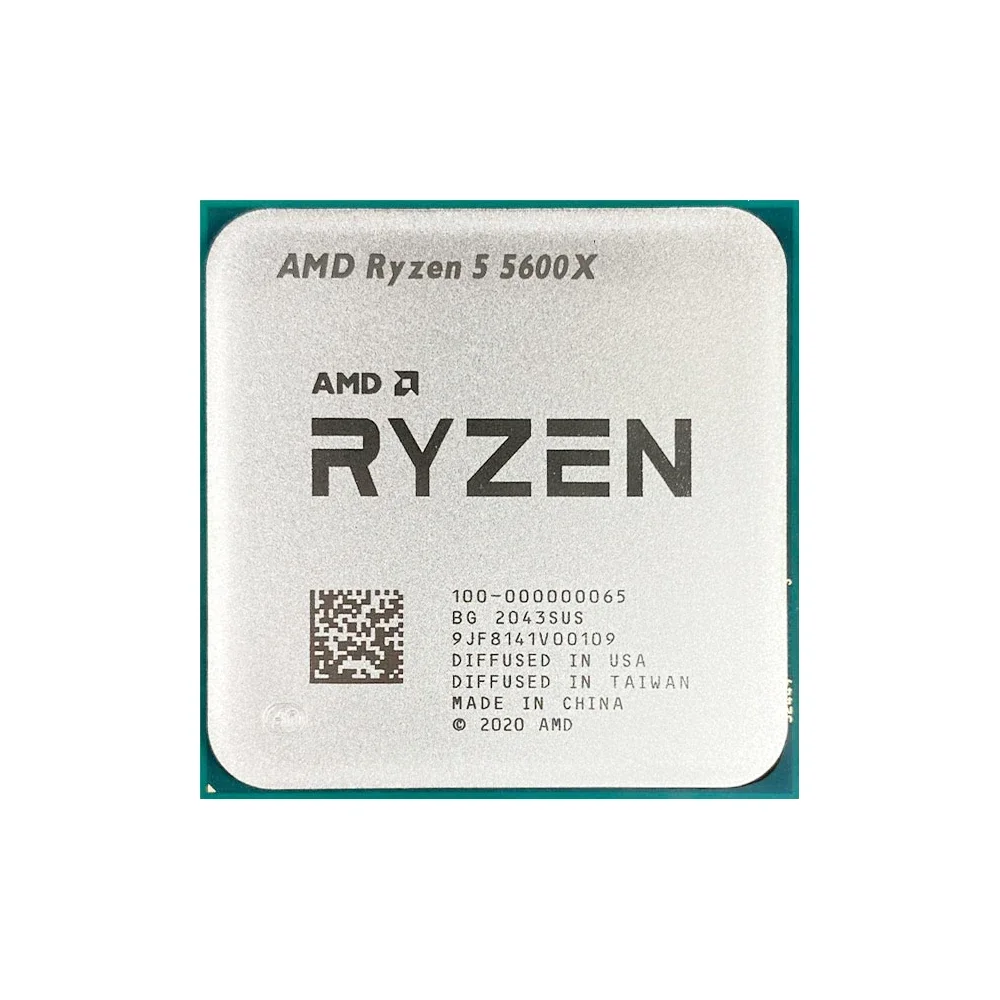 AMD Ryzen 5 5600X L3=32M 3.7GHz 6-Core 12-Thread R5 5600X Gaming