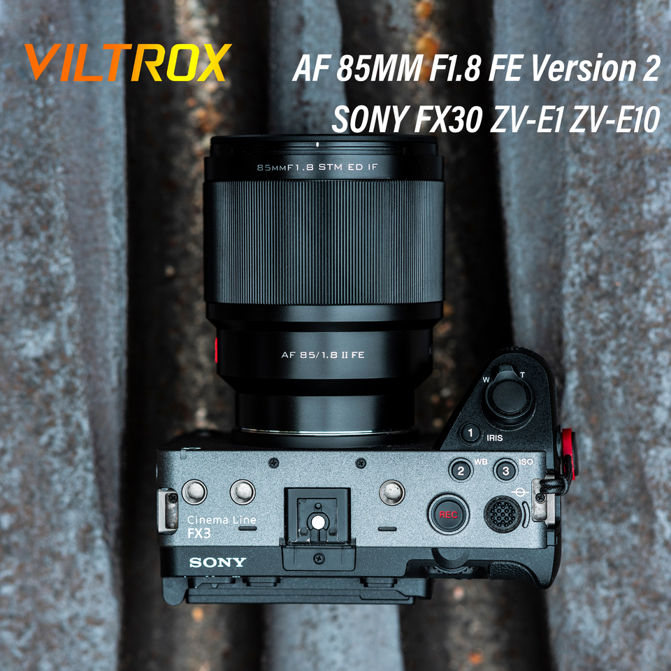 VILTROX 85mm F1.8 富士フイルム X ニコン Z ソニー FE マウント