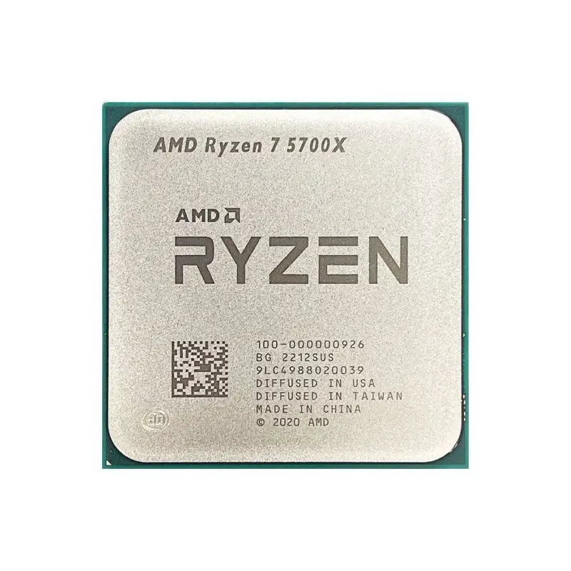 AMD R7 5700X Ryzen 7 5700X 3.4 GHz 8 コア 16 スレッド CPU 7NM L3