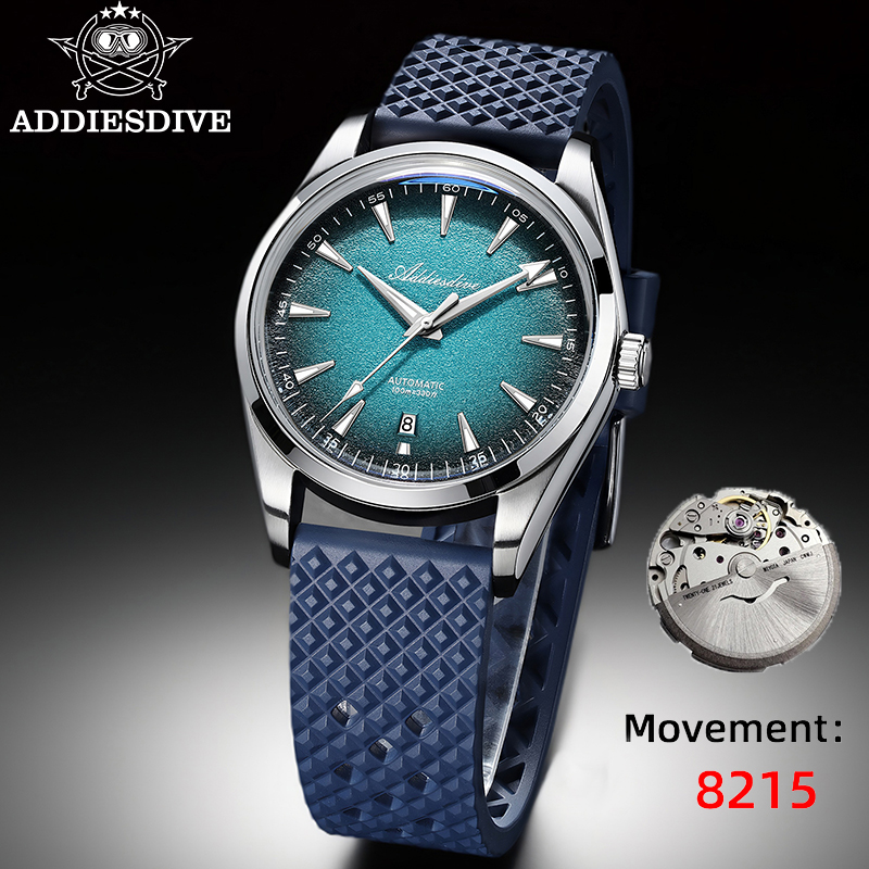 ADDIESDIVE AD2527 Luxury Automatic Watch Japan 8215 Movement