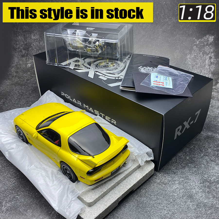 POLAR MASTER 1:18 scale New RX7 Mazda RX-7 SPEED FD3S with