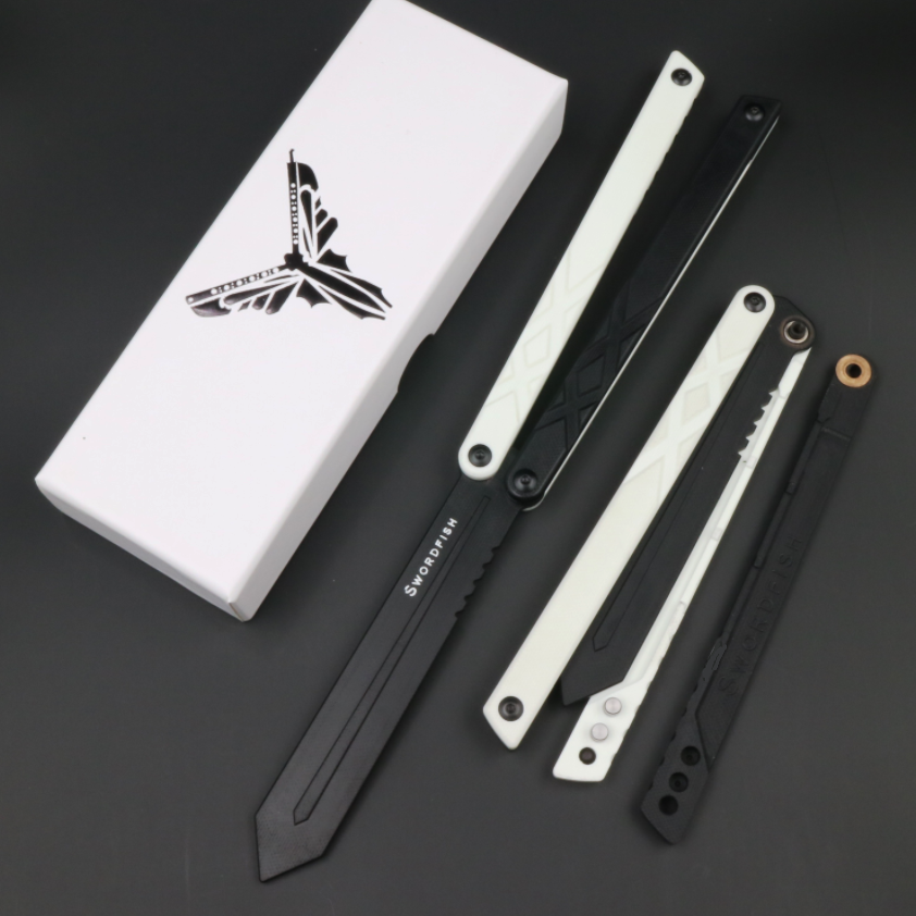 G10 Swordfish Balisong Trainer Flipper Trainer Safe EDC Outdoor