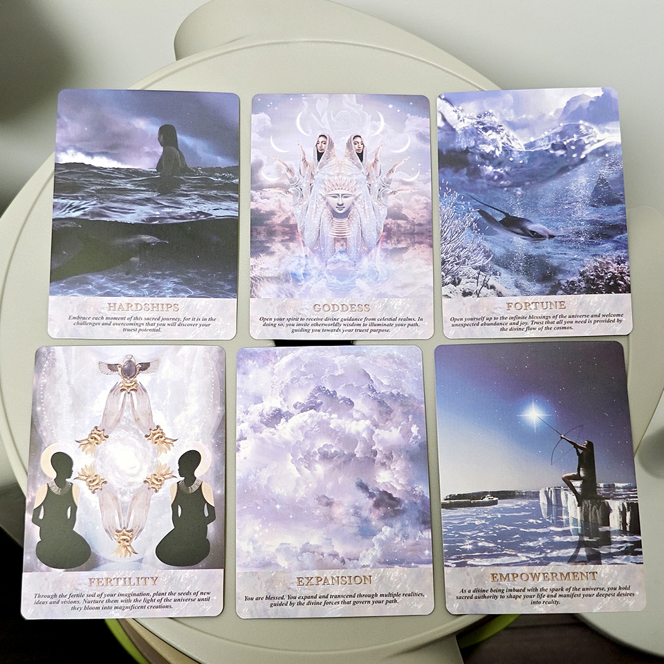 Pearls of Wisdom Oracle Deck 44 Cards Delve Into The Ethereal