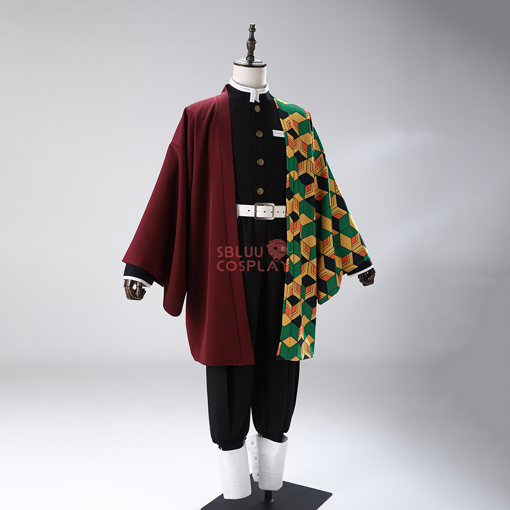 SBluuCosplay 冨岡義勇 コスプレ衣装 羽織 刺繍 SR品質 TR素材