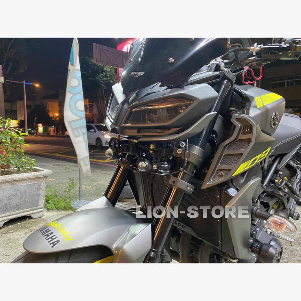 フォグランプスポットライトブラケット mt 09 ヤマハ mt09 sp mt 09