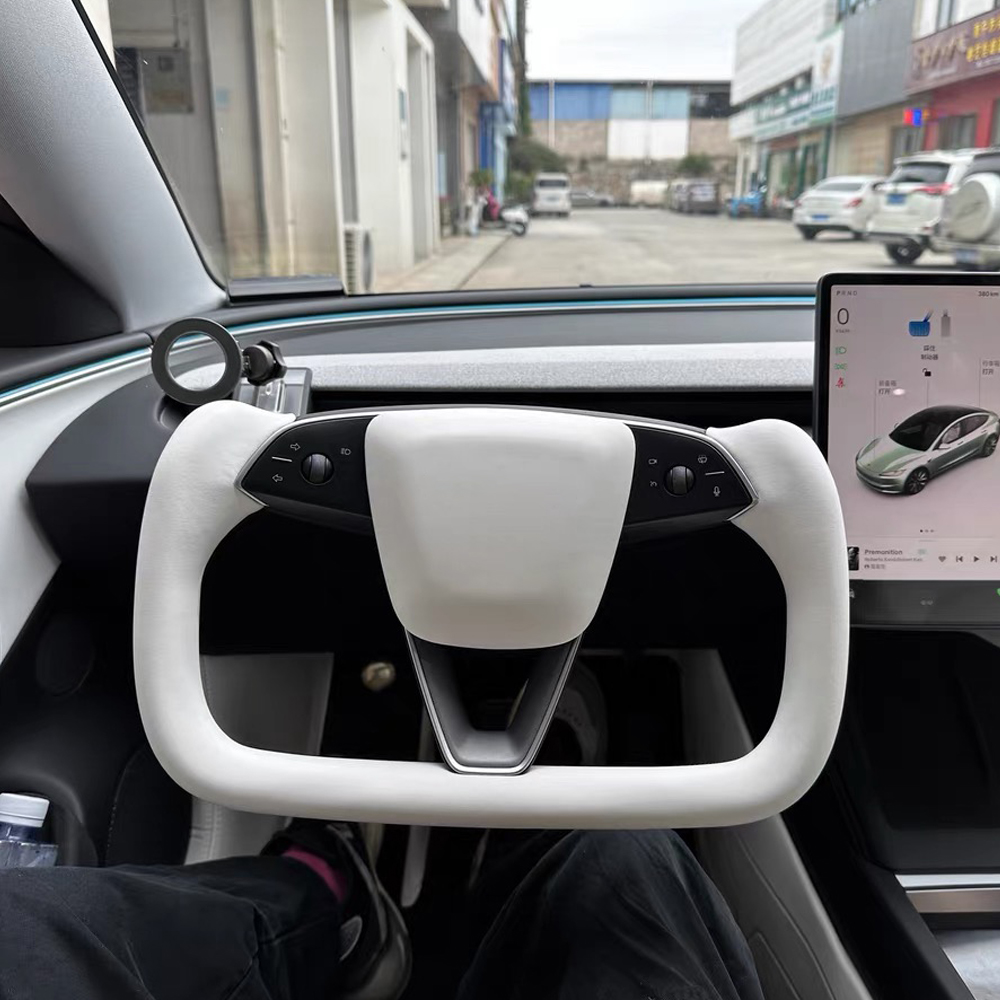 350mmヨークハンドル モデル3 ハイランド YOKE テスラ モデル3 ハイ