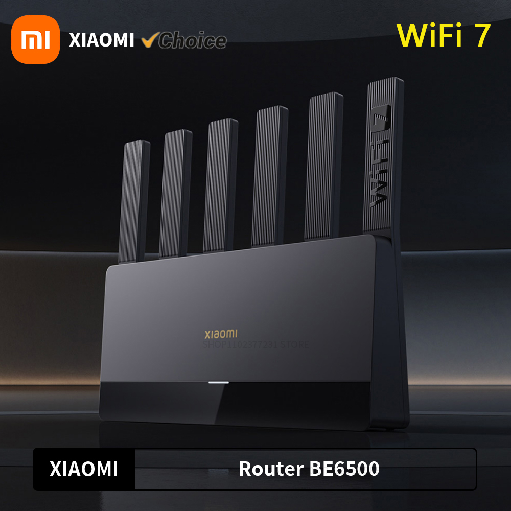 Xiaomi Router BE6500 Quad Nucleus Wifi7 6500Mbps 2.5G Ethernet