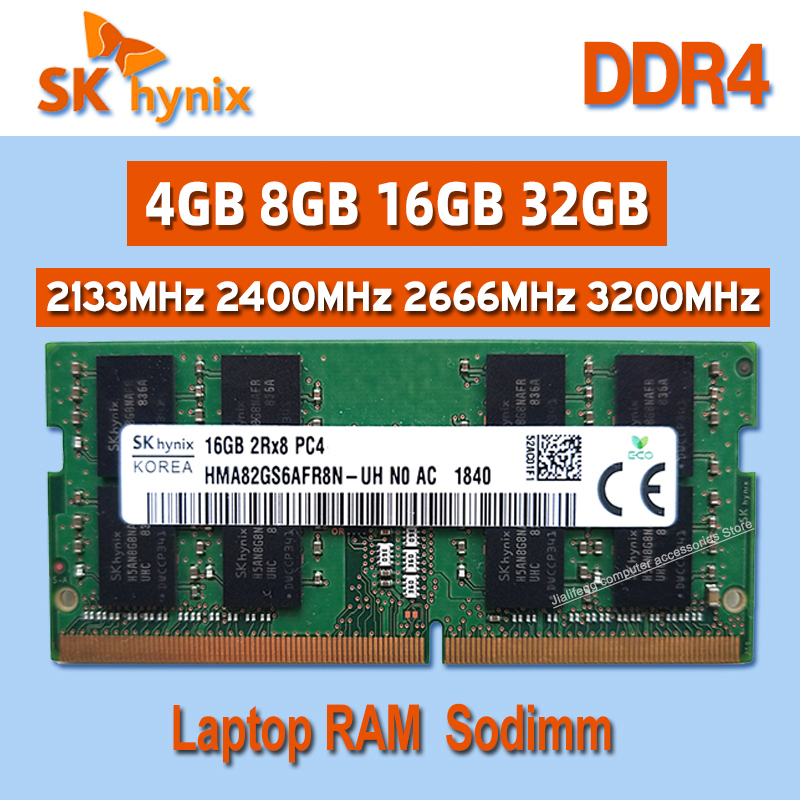 SK Hynix RAM DDR4 4GB 8GB 16GB 32GB 2133MHz 2400MHz 2666MHz