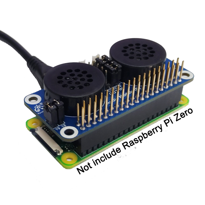 Raspberry Pi 4B/3B/Zero speaker expansion board PWM sound card