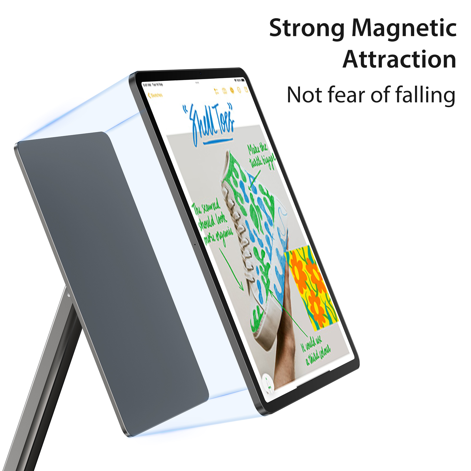 KUXIU ロングアーム磁気タブレットホルダー iPad Pro 12.9/11、iPad