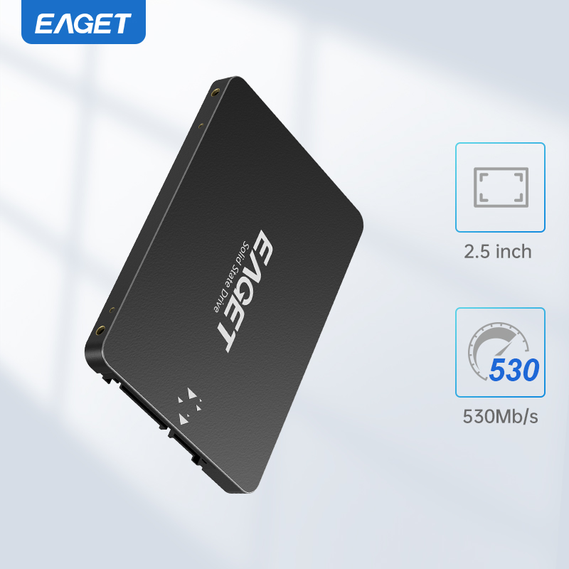 EAGET 2.5インチSSD 480GB 10個セット Eaget SSD 120GB SATAIII SSD