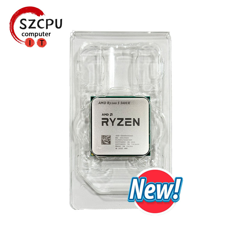 AMD R5 5600X New Ryzen 5 5600X 3.7 GHz 6-Core 12-Thread CPU 7NM