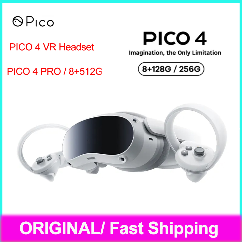 PICO 4 VR Headset Support Eyes Tracking Facial Expression Capture