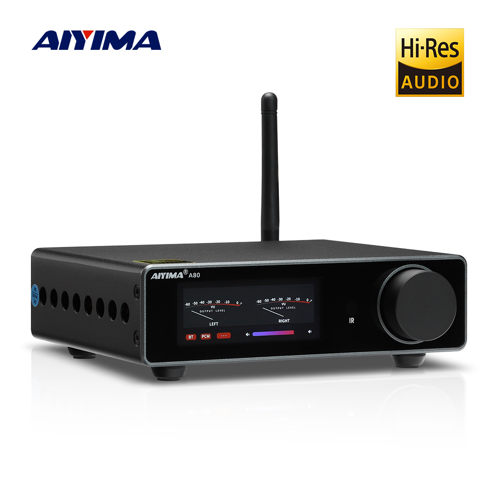 AIYIMA A80 TPA3255 Bluetooth DAC Stereo PFFB Power Amplifier