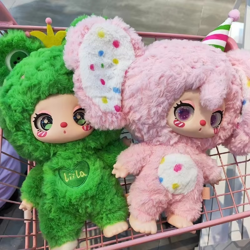 Liila's Zoo-ビニールぬいぐるみ,動物園シリーズ,かわいい大きな人形