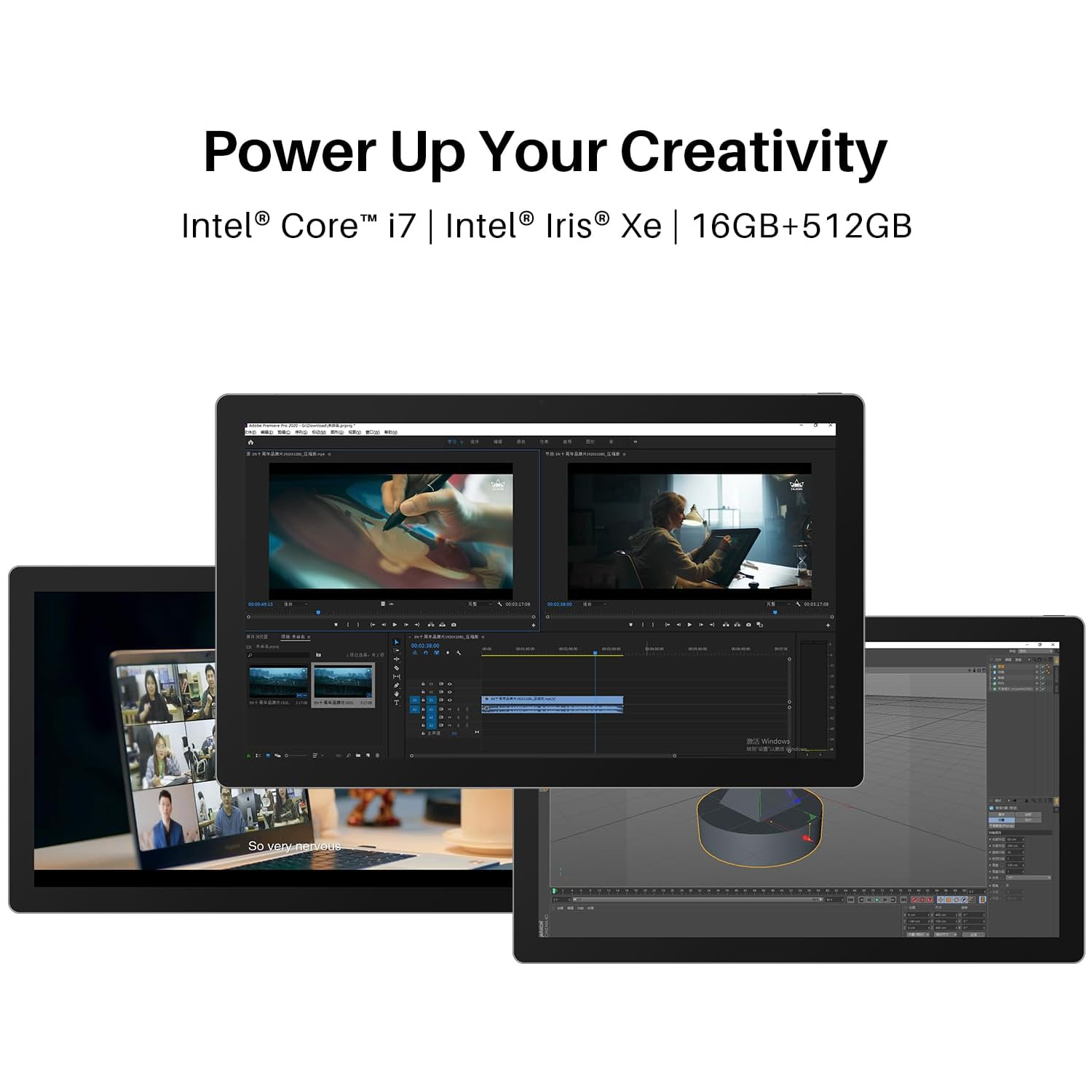 Huion-kamvas Studio 16タブレット、15.8インチ、独立したグラフィック
