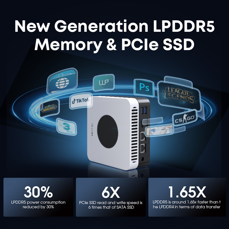 CHUWI LarkBox X Mini PC Intel N100 /i3-1220P 12th Gen Intel