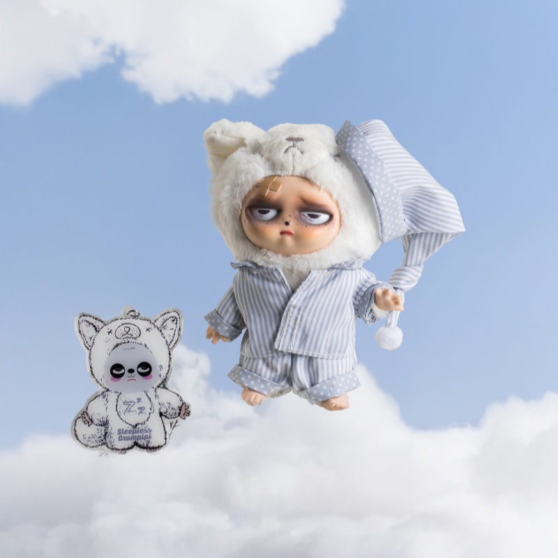 Original New Sleep Grumpipi Series Blind Box Vinyl Face Doll