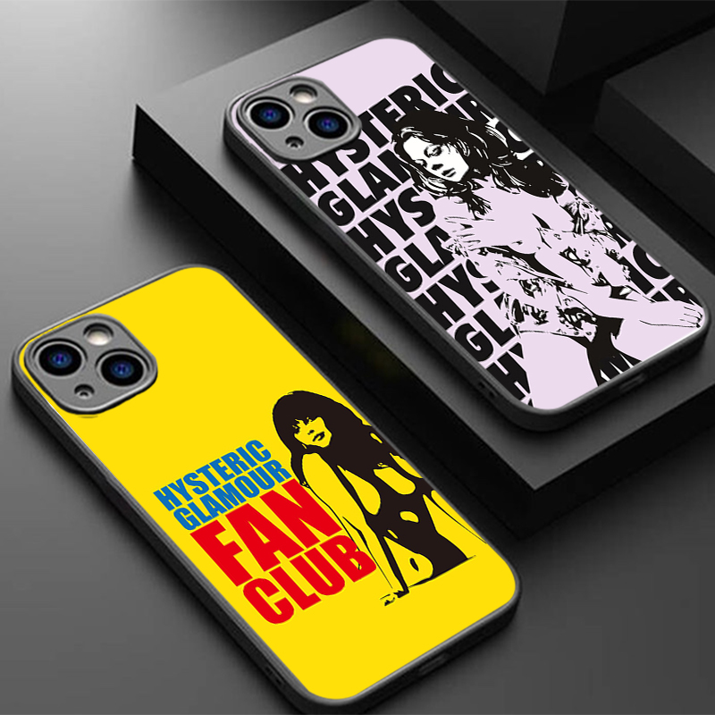 Japan Fashion Brand Hysteric Glamour Phone Case for Apple iPhone