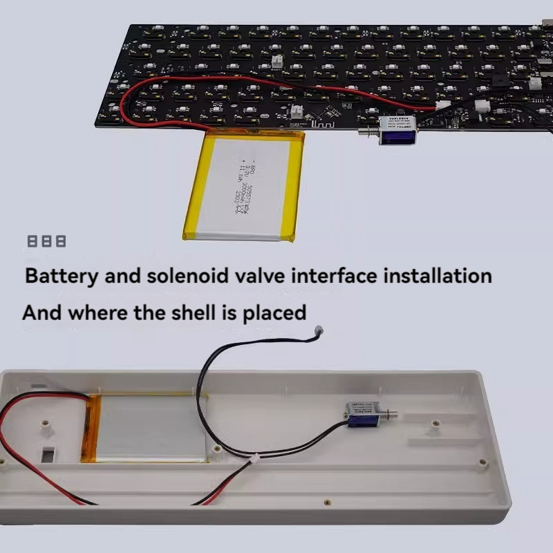 GH60 Custom PCB Board for Mechanical Keyboard DIY Tri-mode Moves