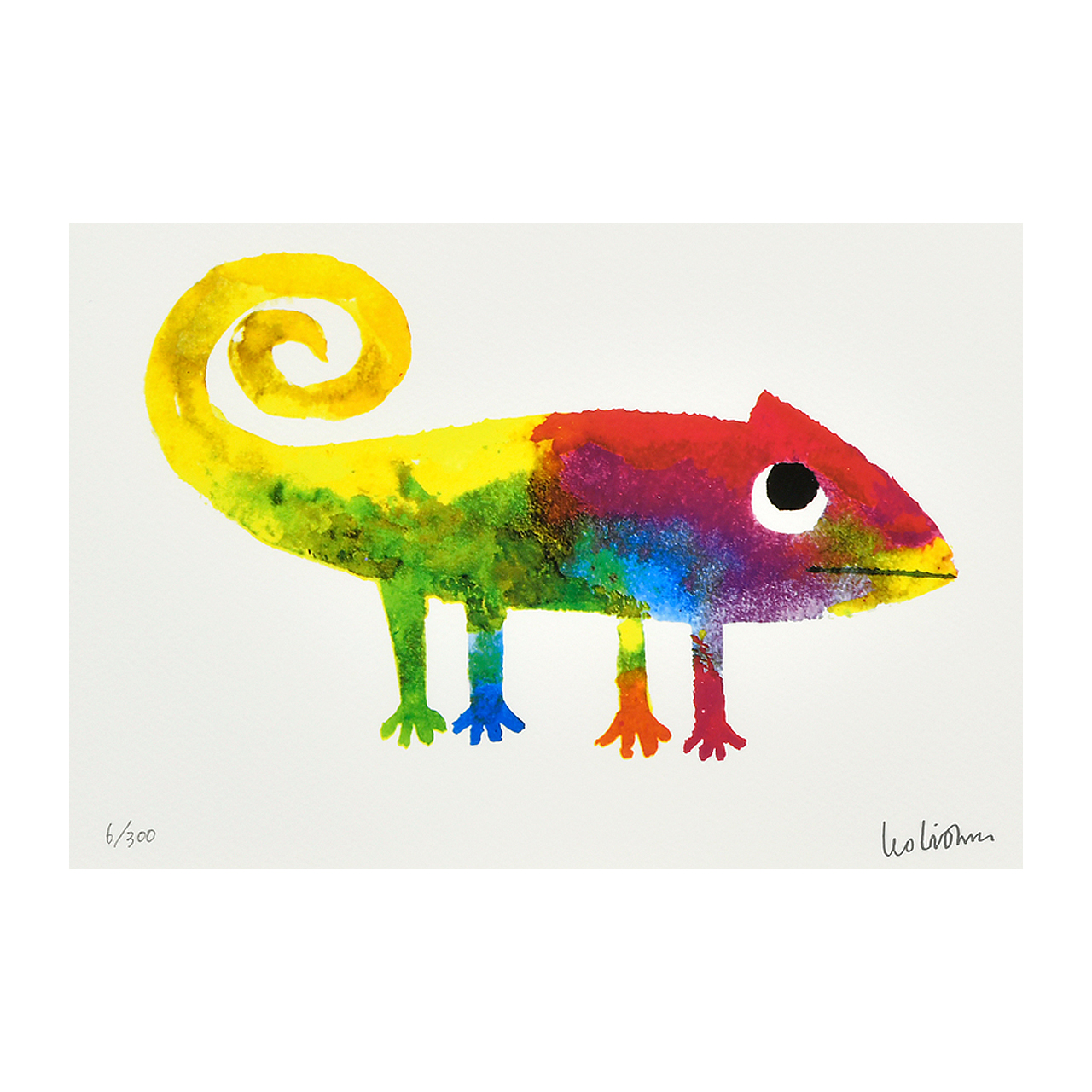 美術展ナビ 図録・グッズSHOP / レオ・レオニ 版画「じぶんだけのいろ