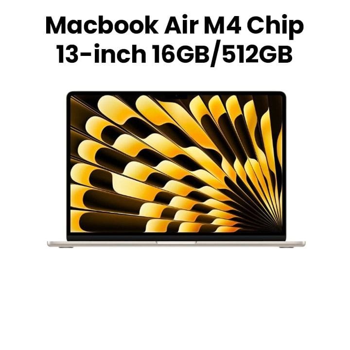 Buy Apple MacBook Air 13-inch M4 Chip 10-Core CPU 8-Core GPU, 16GB