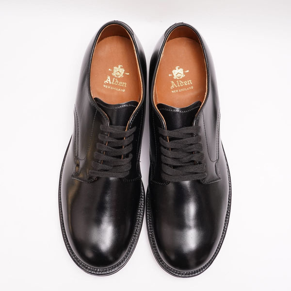 ALDEN オールデン #53711 8.5D ブラック カーフレザー プレーントゥ