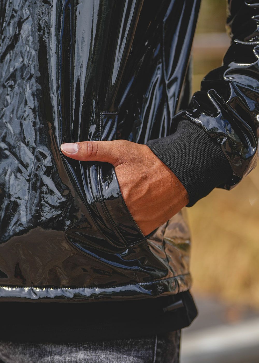 RTEG Z.TレザーO.Eロングジップパーカー | adamsJUGGLER（アダムス