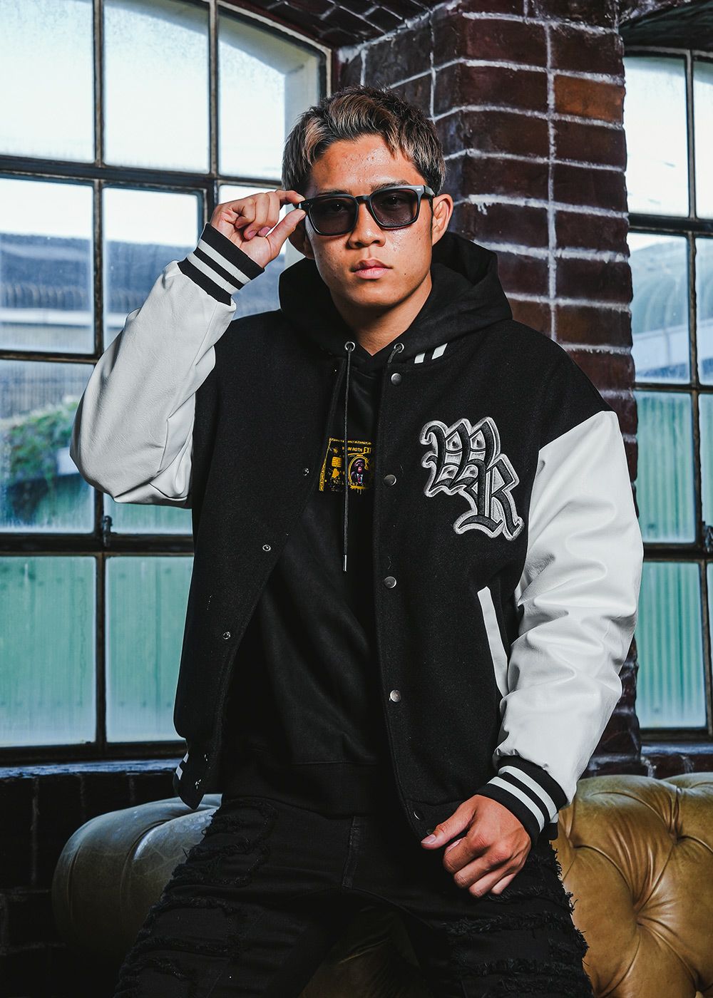 W/Rスモーキングタイガースタジアムジャンパー | adamsJUGGLER