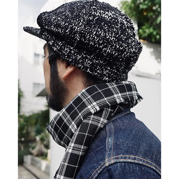 KIJIMA TAKAYUKI キジマタカユキ コットンシルク ツバ付き ニット