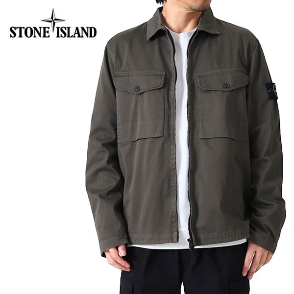 Stone Island ストーンアイランド ガーメントダイ シャツジャケット