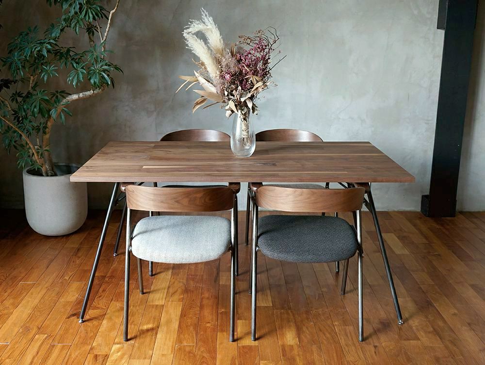 送料無料】ダニス ショートアームチェア アーム ウォルナット - a