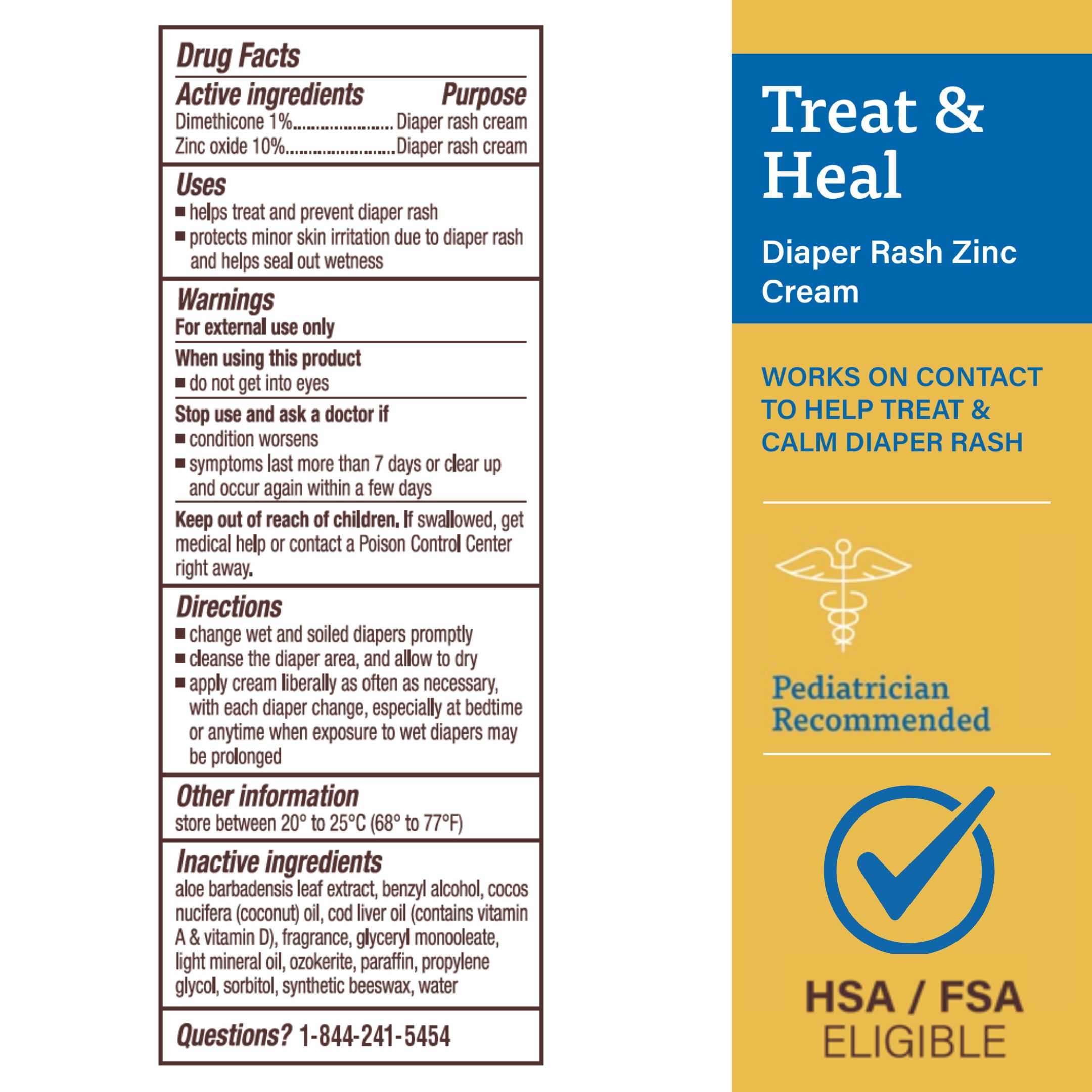 A+D Zinc Oxide Diaper Cream | A+D