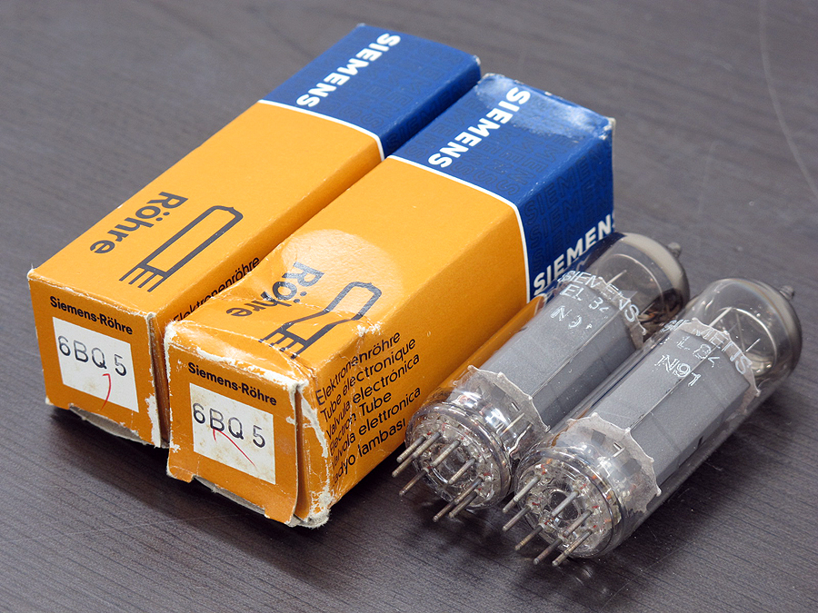 シーメンス SIEMENS 6BQ5/EL84 (2本) 真空管 @20373 / 中古オーディオ