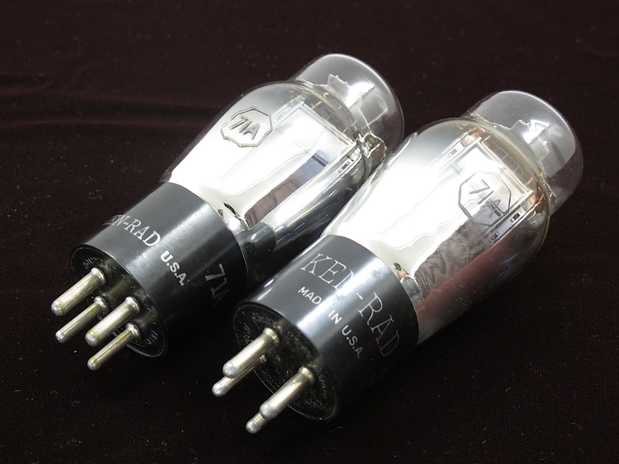 ケン・ラド KEN-RAD 71A (2本) 真空管 @22267 / 中古オーディオ買取